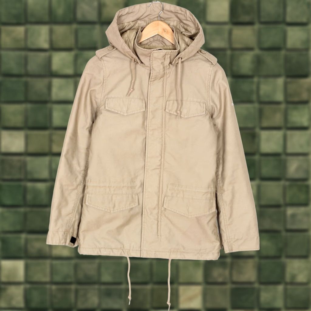 Carhartt VINTAGE Carhartt Hickman Coat Jacket Women XS Hooded Padded MJ5538 Beige Long Sleeve Regular Chest 27" Sleeve 18.5" 18.5" 2010s Size XS / US 0-2 / IT 36-38 - 1 Thumbnail