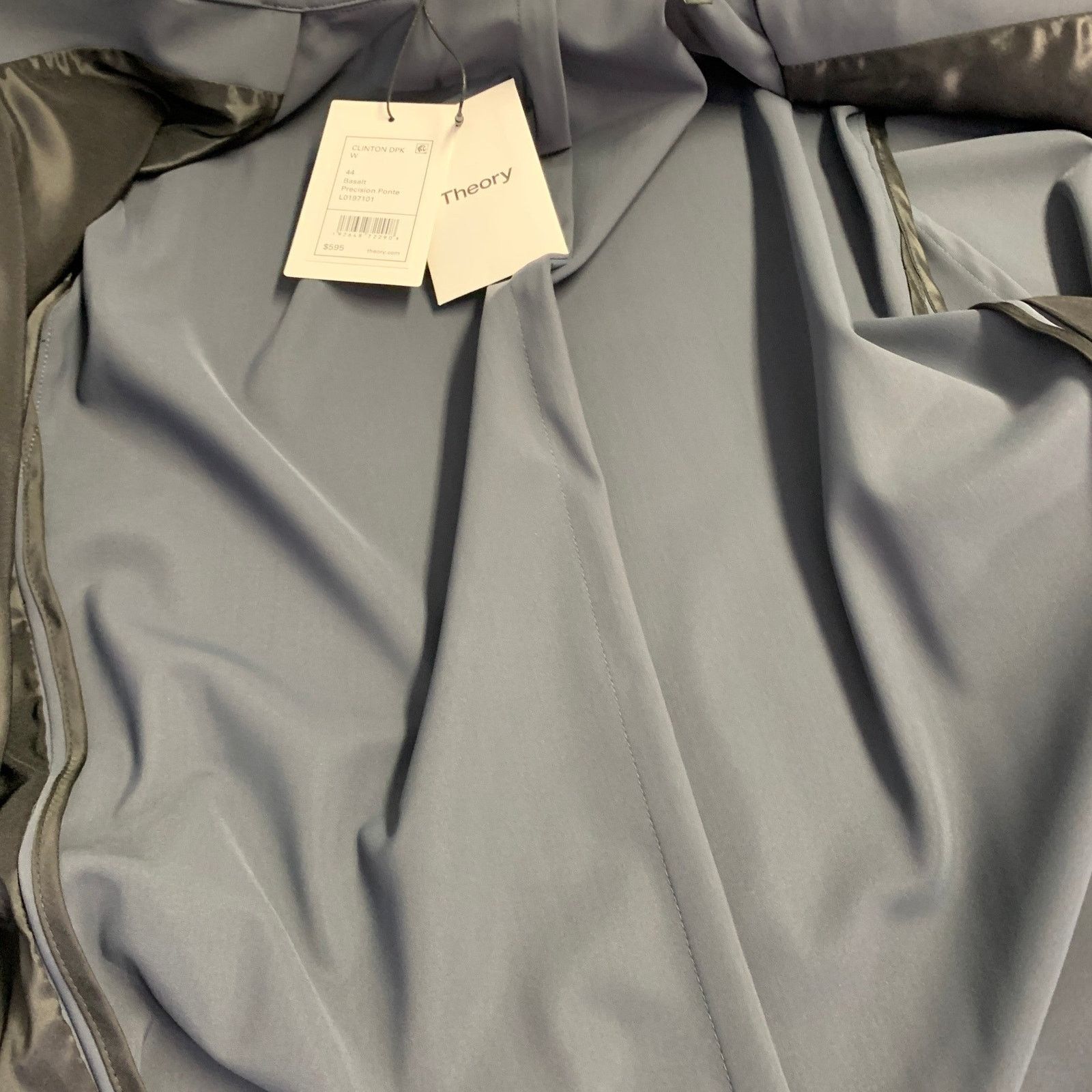 Theory THEORY Size 44 Regular Grey Slate Polyamide Blend Sport Coat Size 44R - 7 Thumbnail