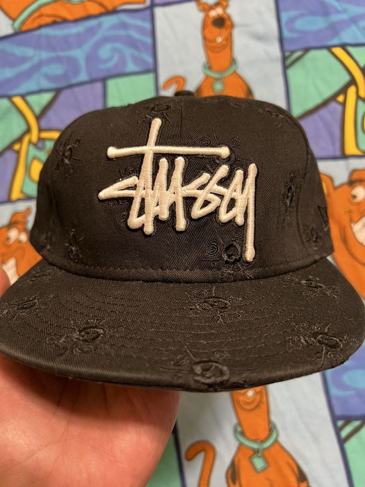 Stussy ***FINAL DROP***RARE 2009 STUSSY NEW ERA SKULL AOP CAP 7 1