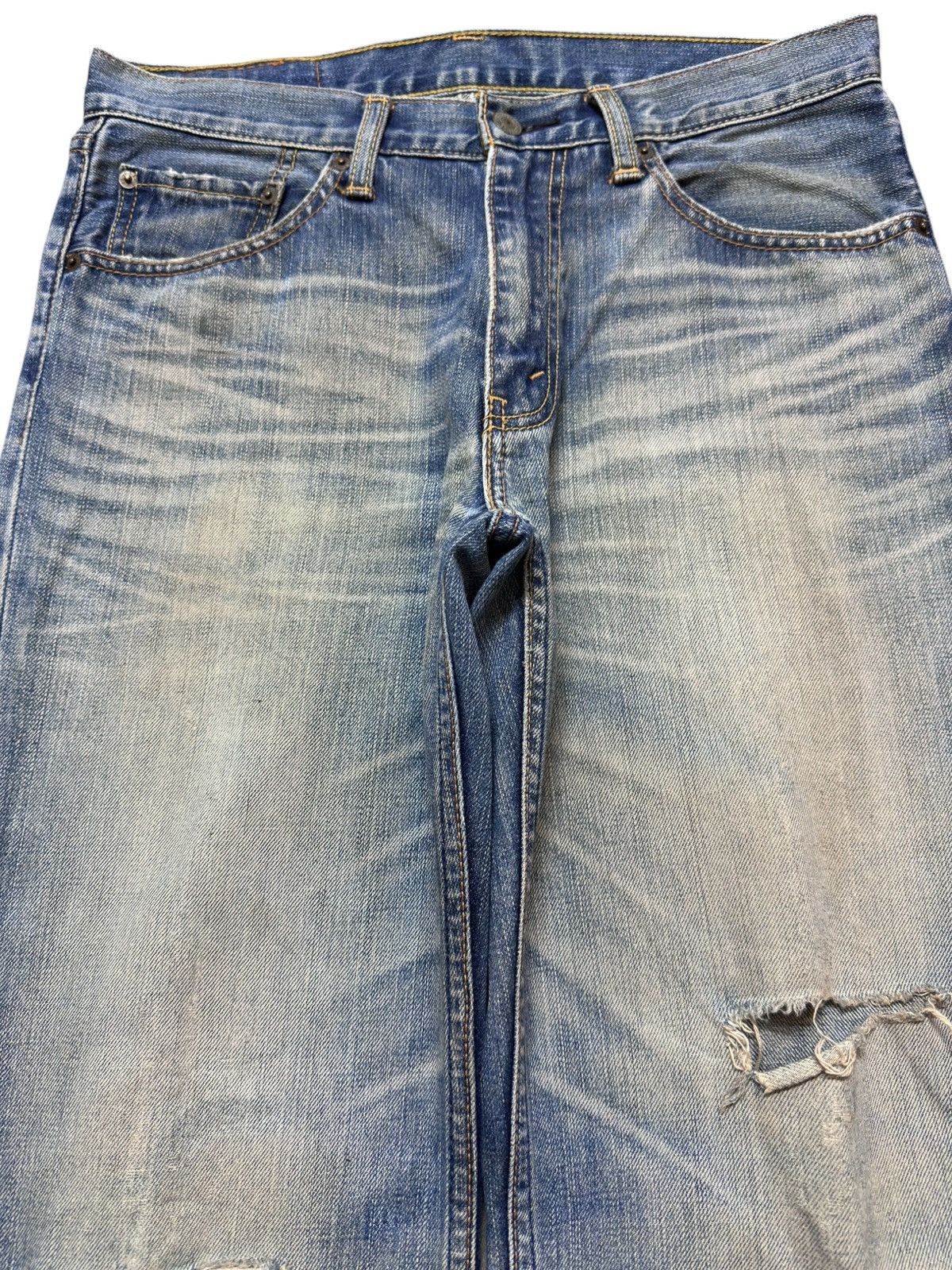Levi's Vintage Clothing Vintage Levi’s 702 Mudwash Grunge Distressed Denim Size US 31 - 2 Thumbnail