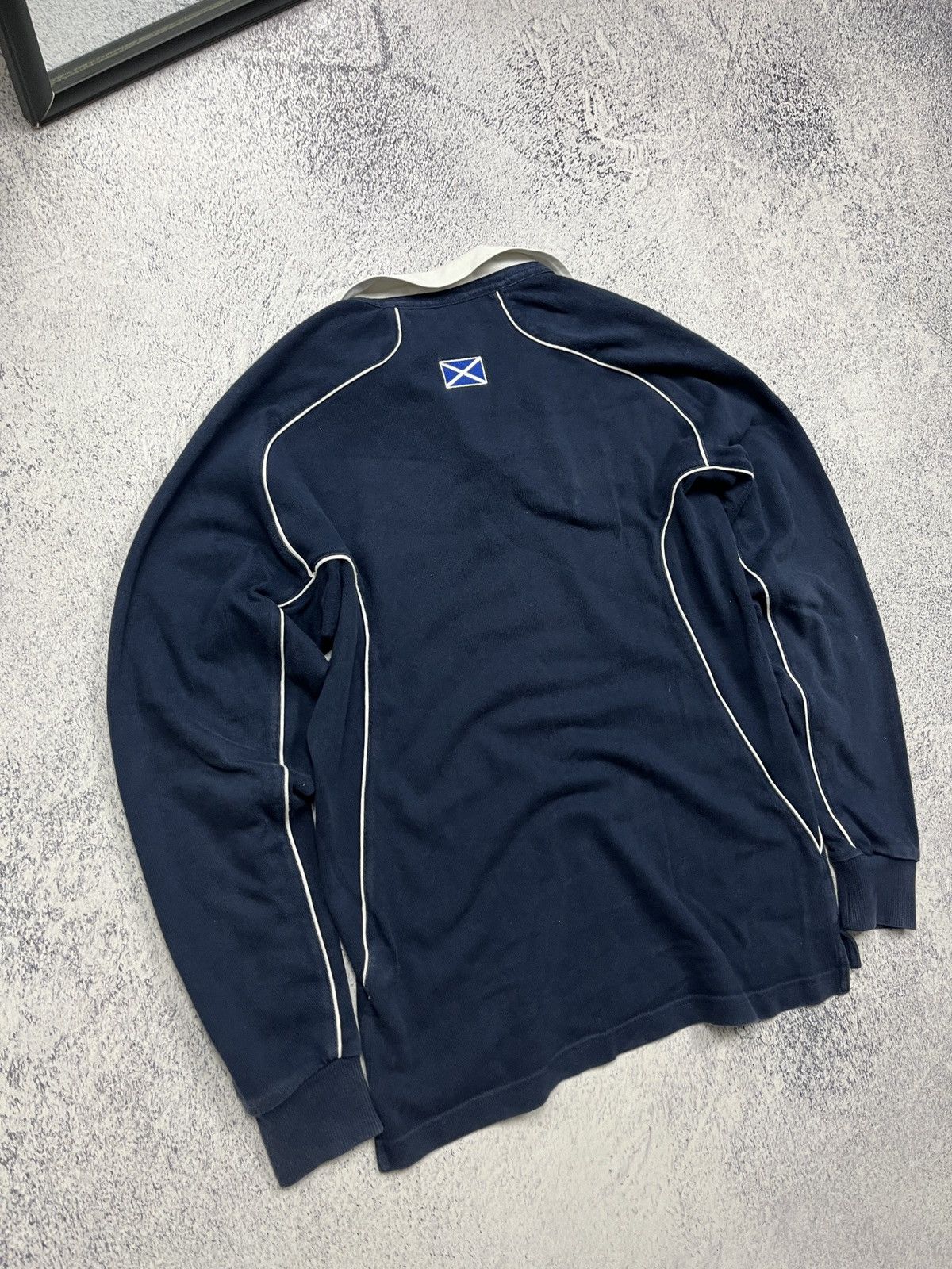 Canterbury of New Zealand Vintage Canterbury Scotland Murray Rugby Long Sleeve Rare Size US S / EU 44-46 / 1 - 15 Thumbnail
