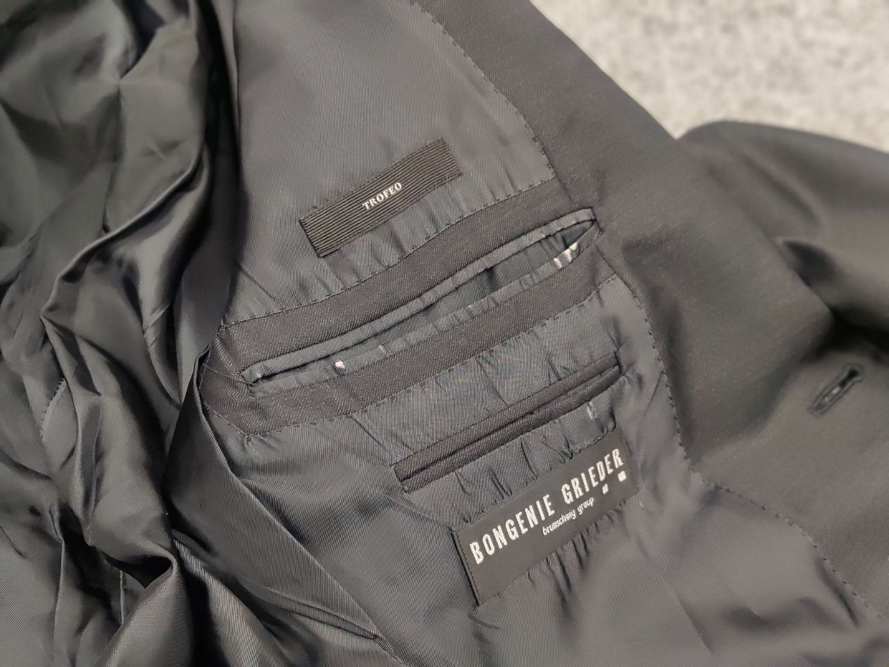 Ermenegildo Zegna Ermenegildo Zegna exclusive Mila blazer Dark wool Jacket Size 50R - 15 Thumbnail
