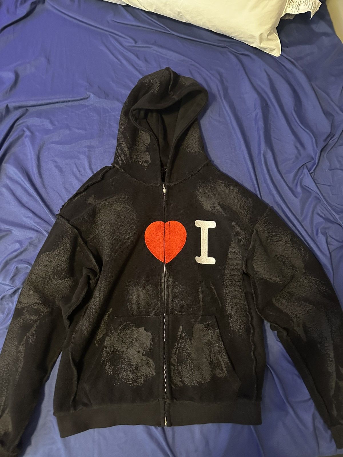 Other Bishhop “Heart I” Hoodie RARE Size US M / EU 48-50 / 2 - 2 Thumbnail