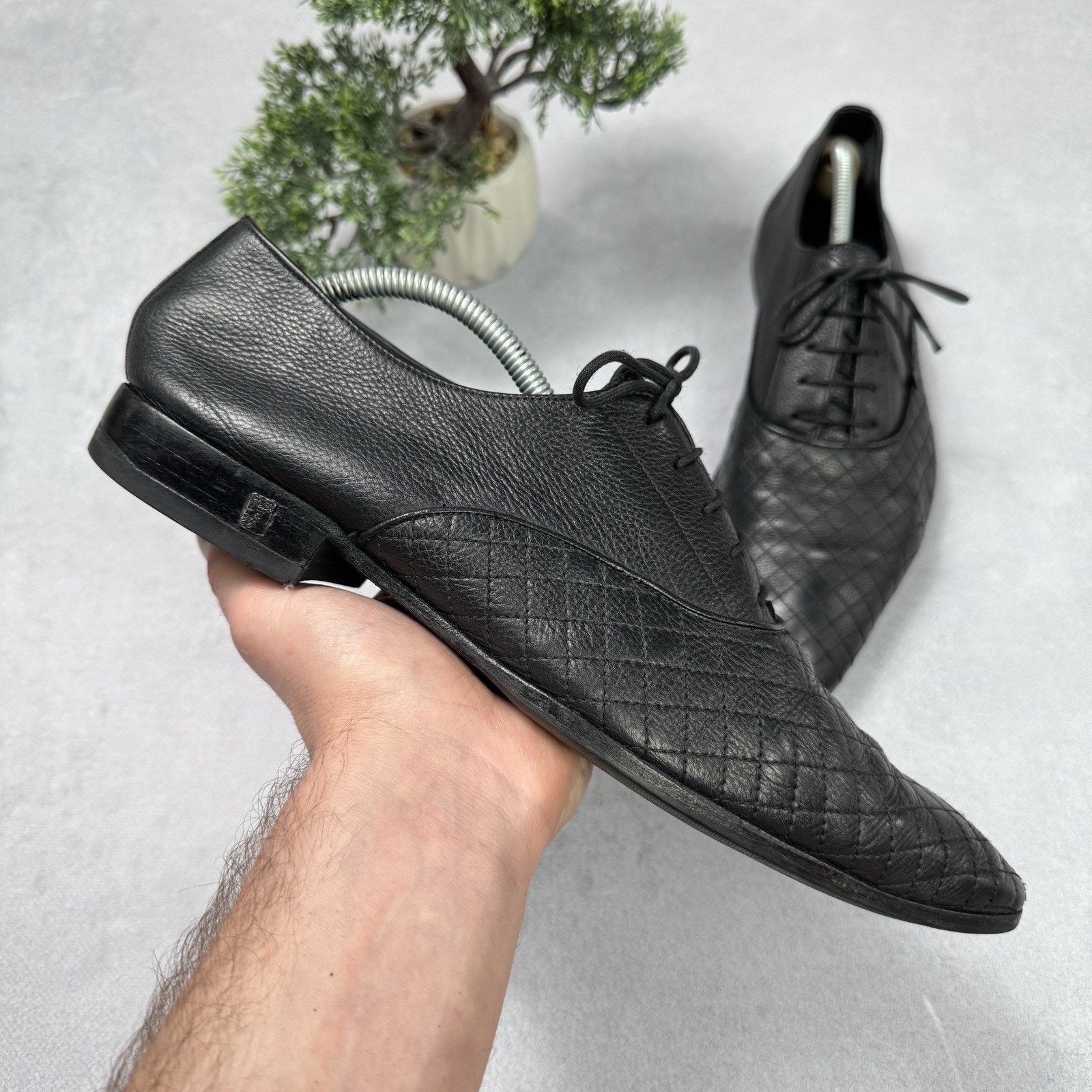 Versace Versace Collection Oxford Shoes Leather Size 42 US 8.5/9 Size US 9 / EU 42 - 1 Thumbnail