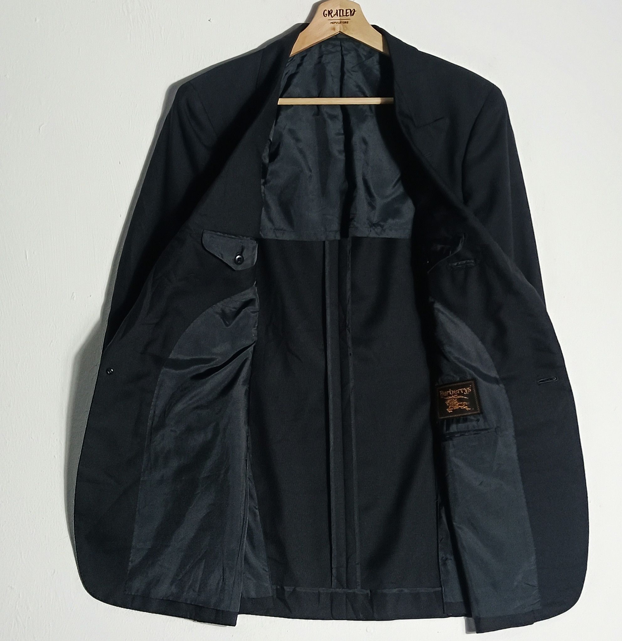 Burberry Burberry Tailored Blazzer Wool Size 38L - 2 Thumbnail