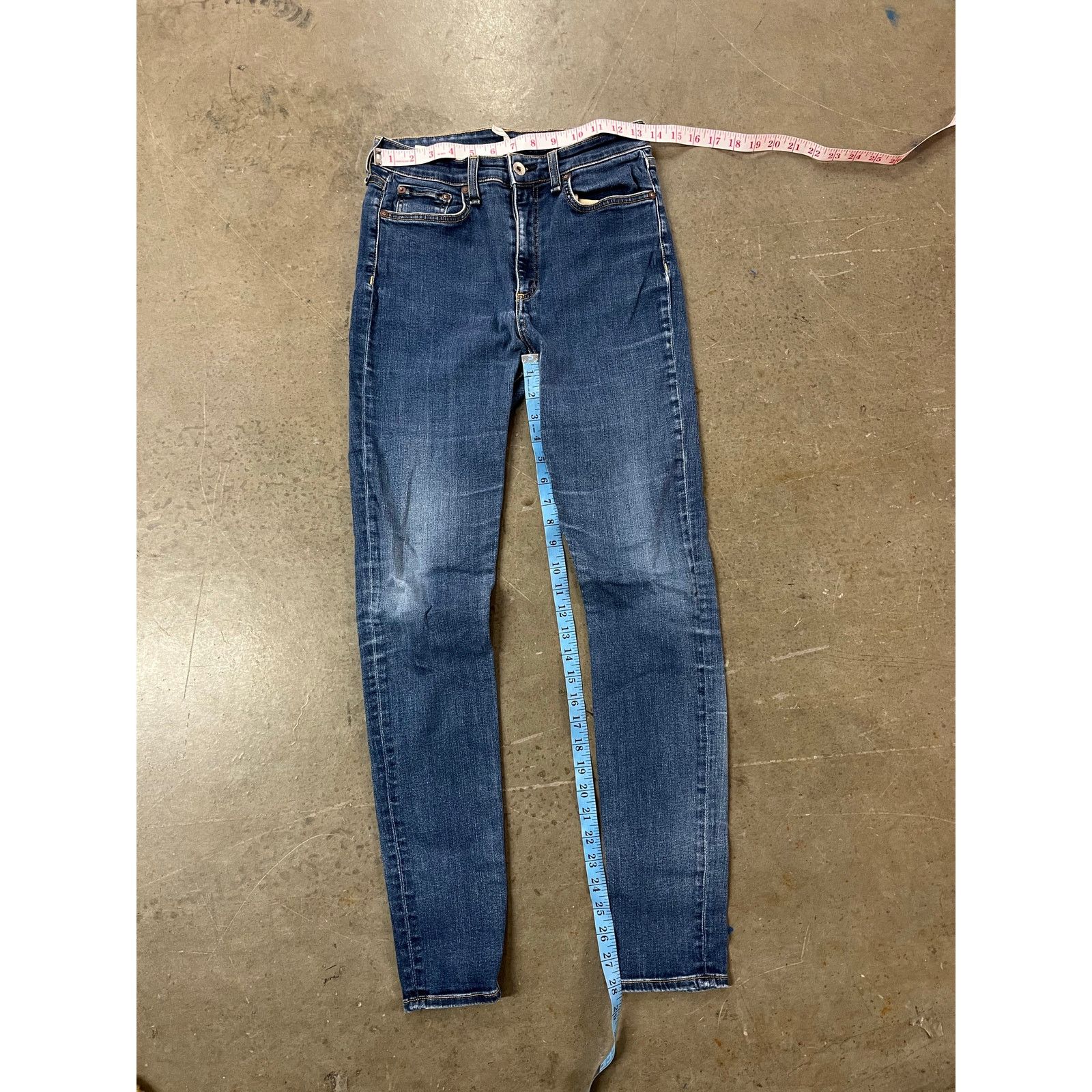 Rag & Bone Rag & Bone - Nina High Rise Skinny / 27R Size 27" / US 4 / IT 40 - 5 Thumbnail