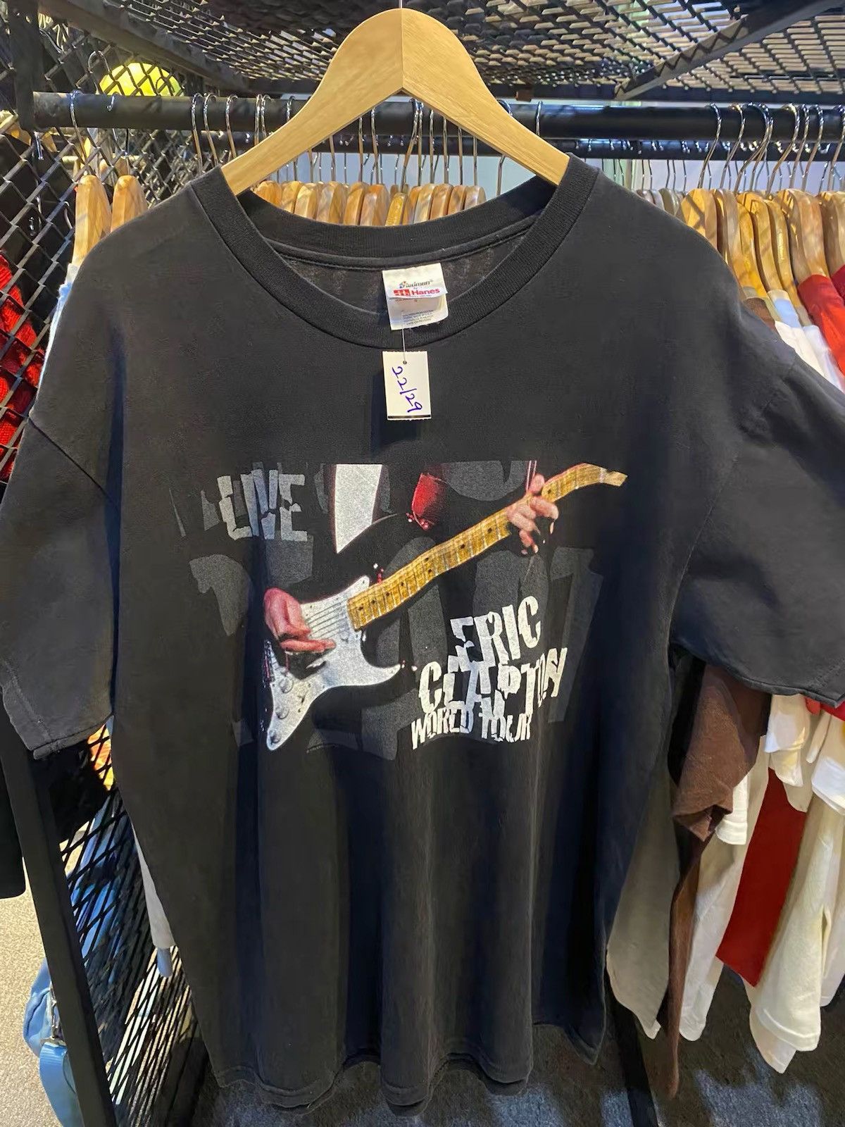 Hanes Eric Clapton Vintage Shirt 🇺🇸 Size US M / EU 48-50 / 2 - 1 Thumbnail