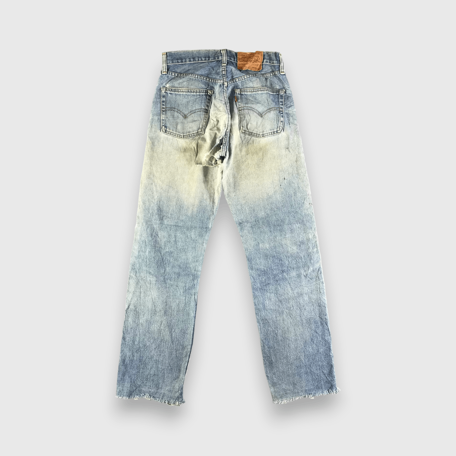 Levi's Vintage 90s Blue Wash Levis 502 Jeans-J3770 Size US 29 - 2 Thumbnail