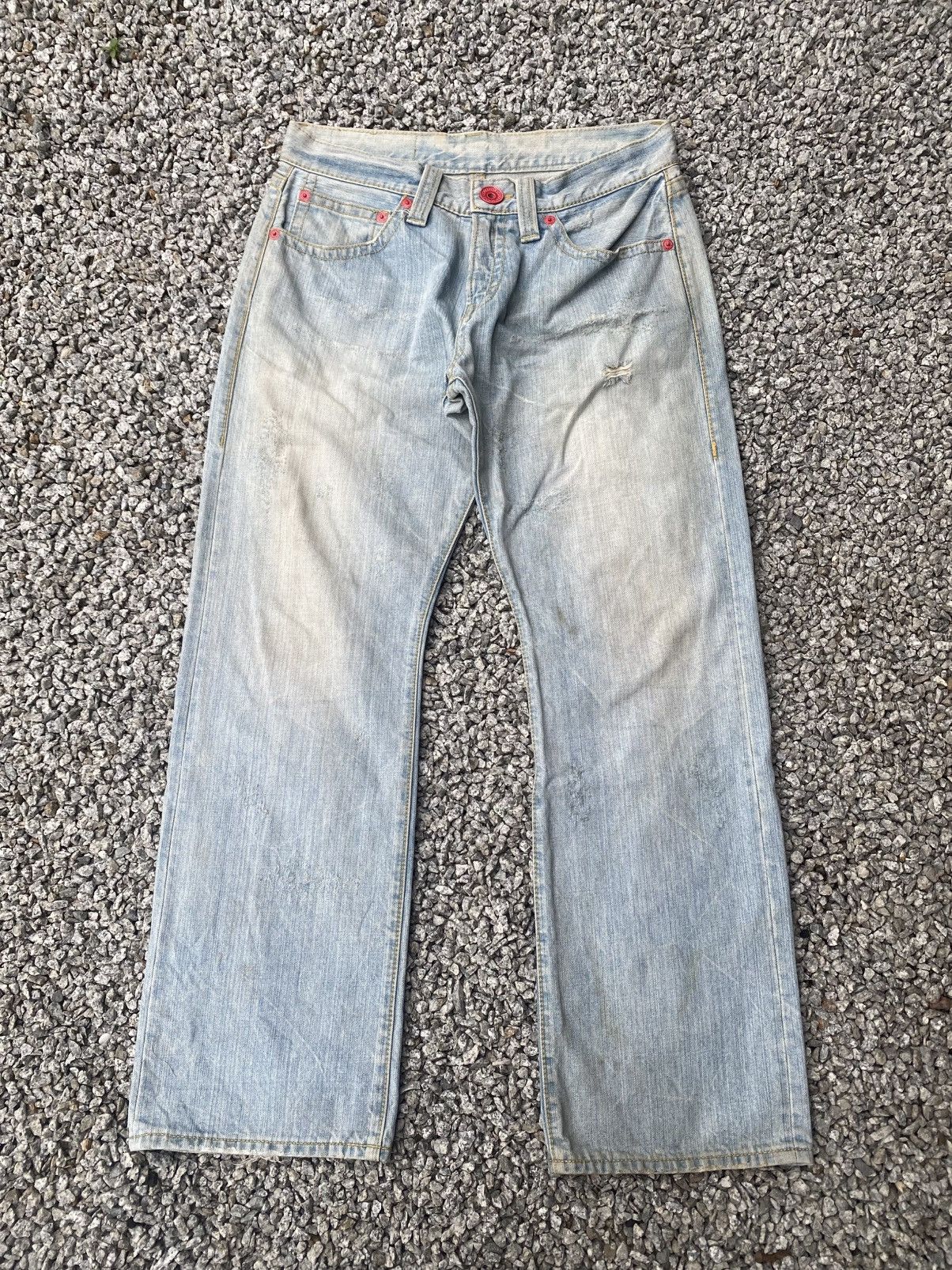 Japanese Brand CO&LU Daicock Style Jeans Size US 32 / EU 48 - 3 Thumbnail