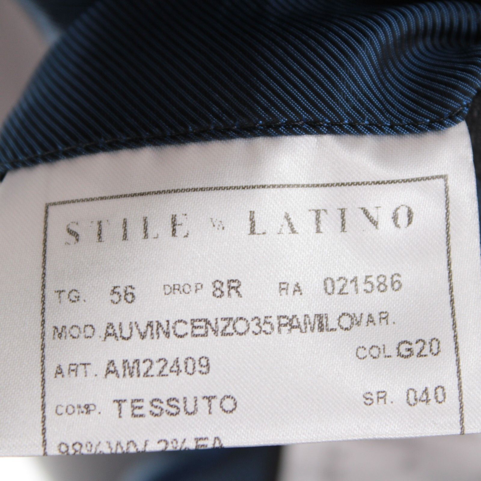 Other Stile Latino Suit Size US 46 Regular in Gray Size 46R - 9 Thumbnail