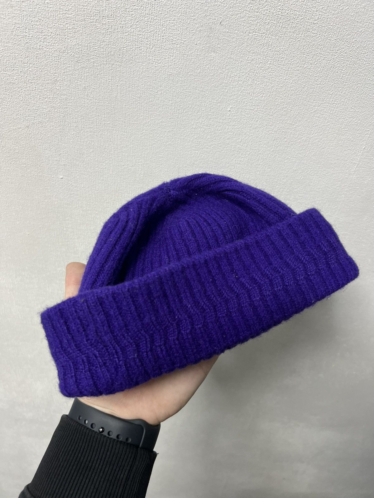 Moncler Vintage Moncler Wool Beanie Hat Cap Luxury 80s 90s Size ONE SIZE - 5 Thumbnail