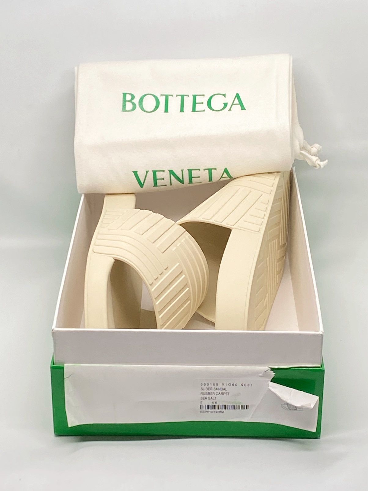 Bottega Veneta Bottega Veneta Rubber Slide Sandals size 46/us size 13 Size US 13 / EU 46 - 12 Thumbnail