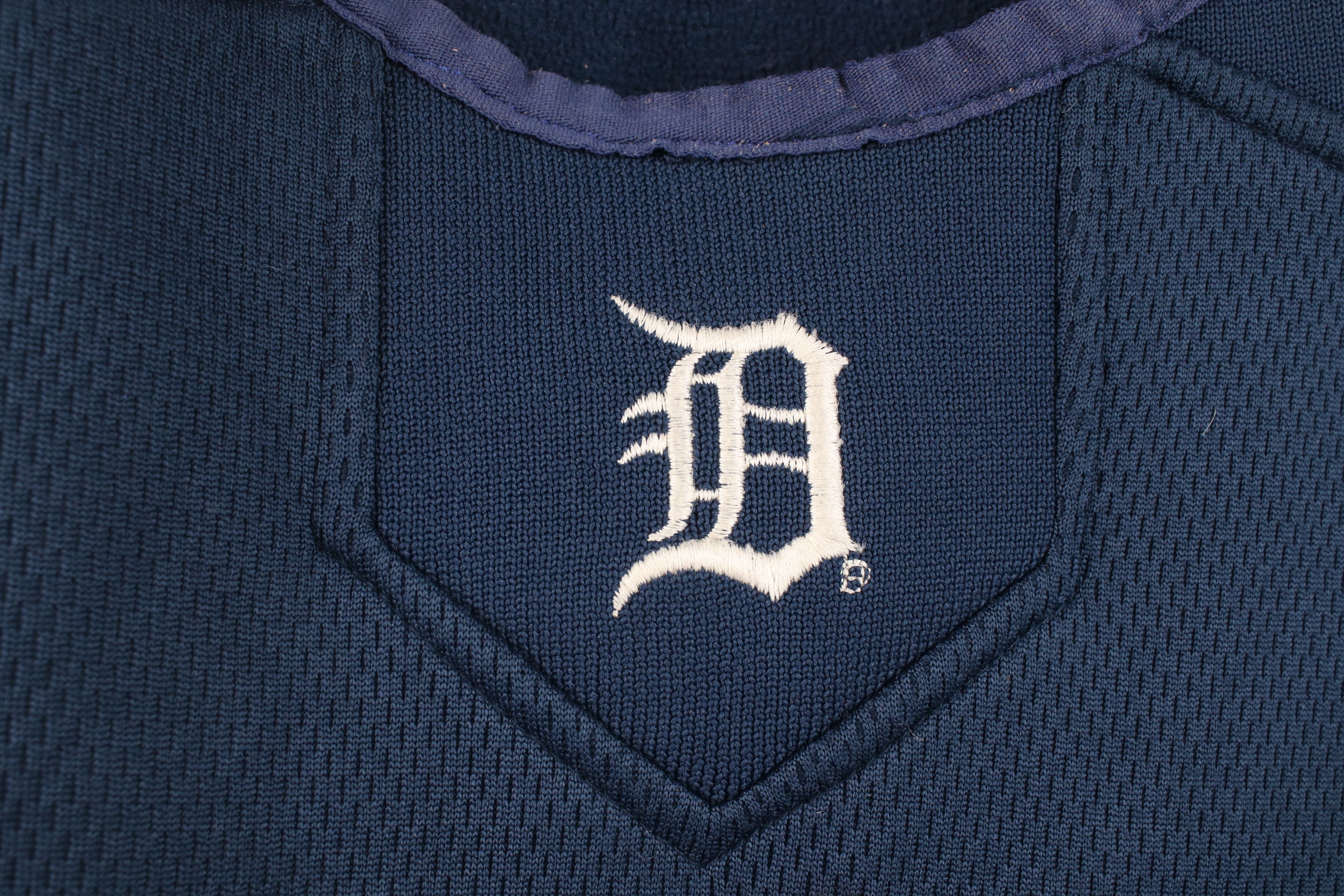 Majestic Vintage Majestic Therma Base Tigers Baseball Sweatshirt Size US XXL / EU 58 / 5 - 4 Thumbnail