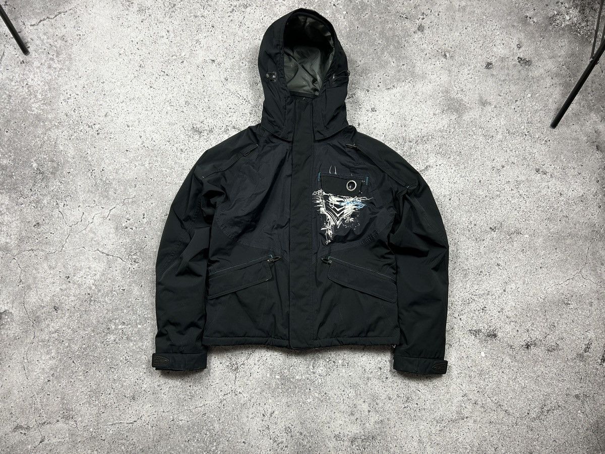 Oakley Oakley Goretex 90s 00s Skiing Jacket boxy Nitro Size US S / EU 44-46 / 1 - 1 Thumbnail