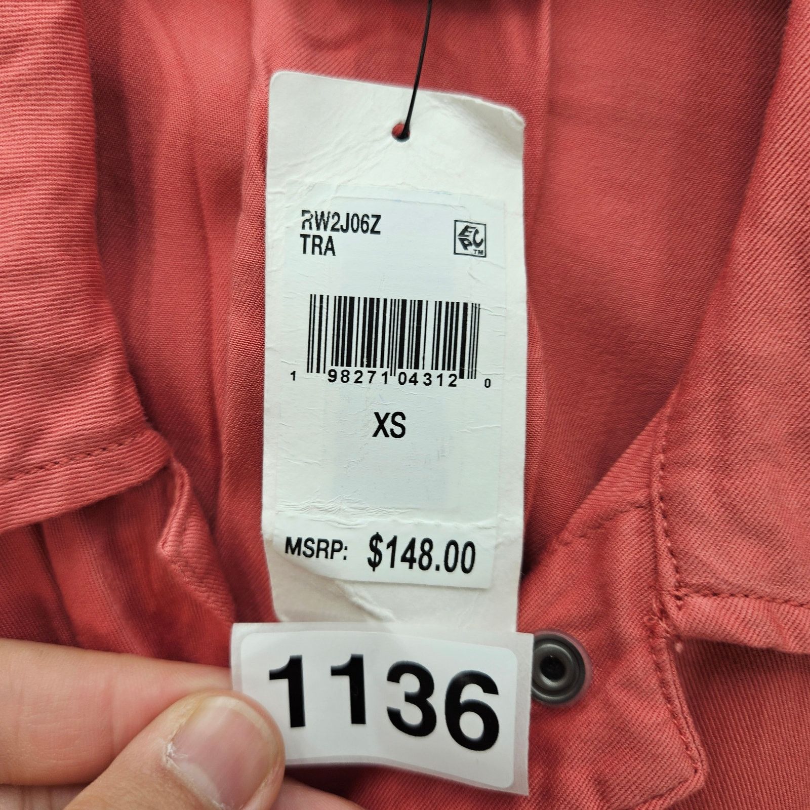 Splendid SPENDID WOMEN'S XS MISS AMERICA JACKET SUPER SOFT RED PINK Size XS / US 0-2 / IT 36-38 - 11 Thumbnail