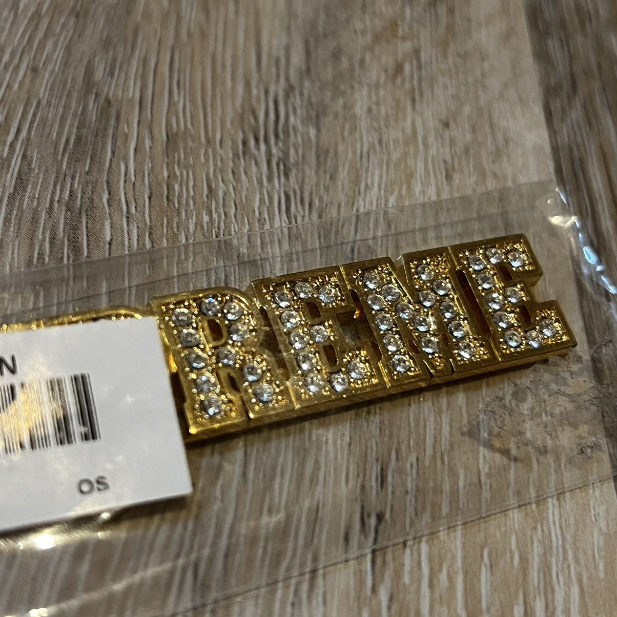 Supreme Supreme Block Logo Keychain Gold Size ONE SIZE - 11 Thumbnail