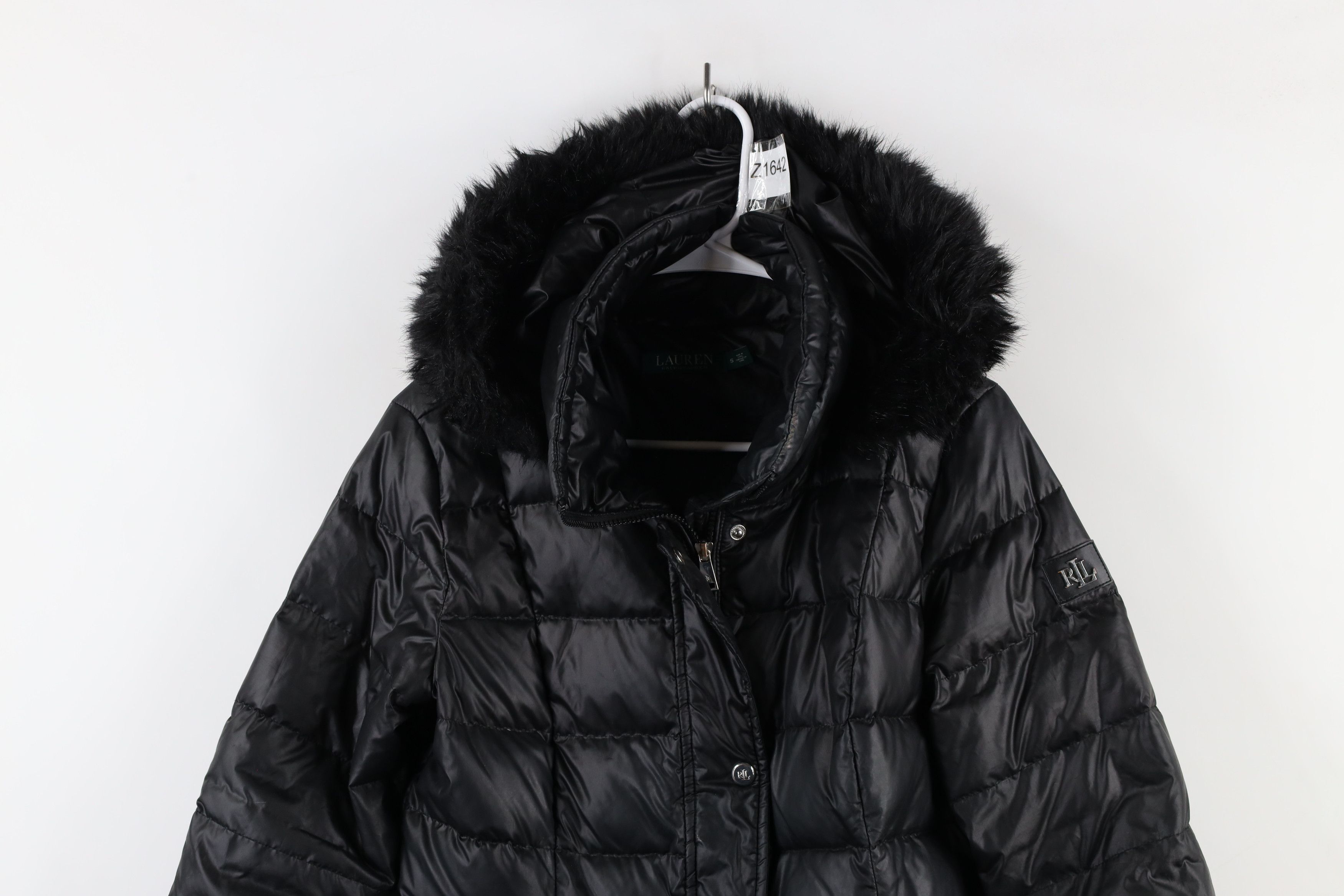 Ralph Lauren × Vintage Vintage Ralph Lauren Fill Hooded Puffer Full Length Jacket Size S / US 4 / IT 40 - 2 Thumbnail