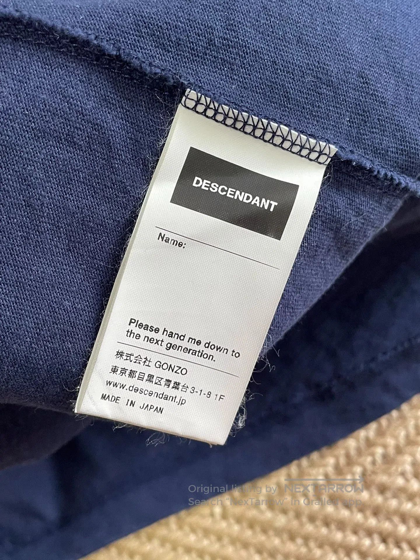 Descendant Descendant Cetus RonHerman Limited LS T. Size US M / EU 48-50 / 2 - 6 Thumbnail
