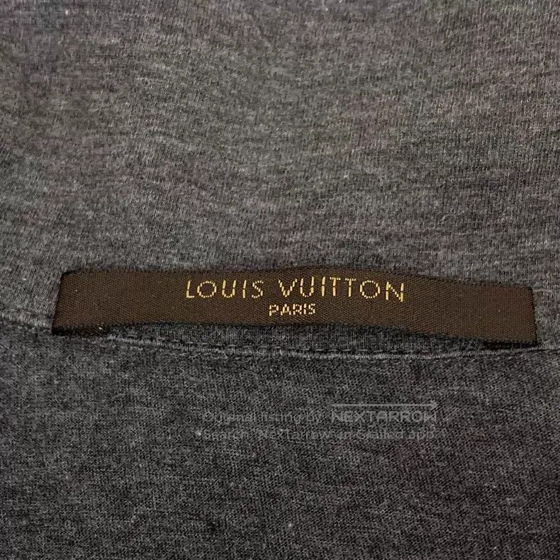 Louis Vuitton Louis Vuitton Dark grey logo presbyopic cotton lapel short Size US M / EU 48-50 / 2 - 5 Thumbnail