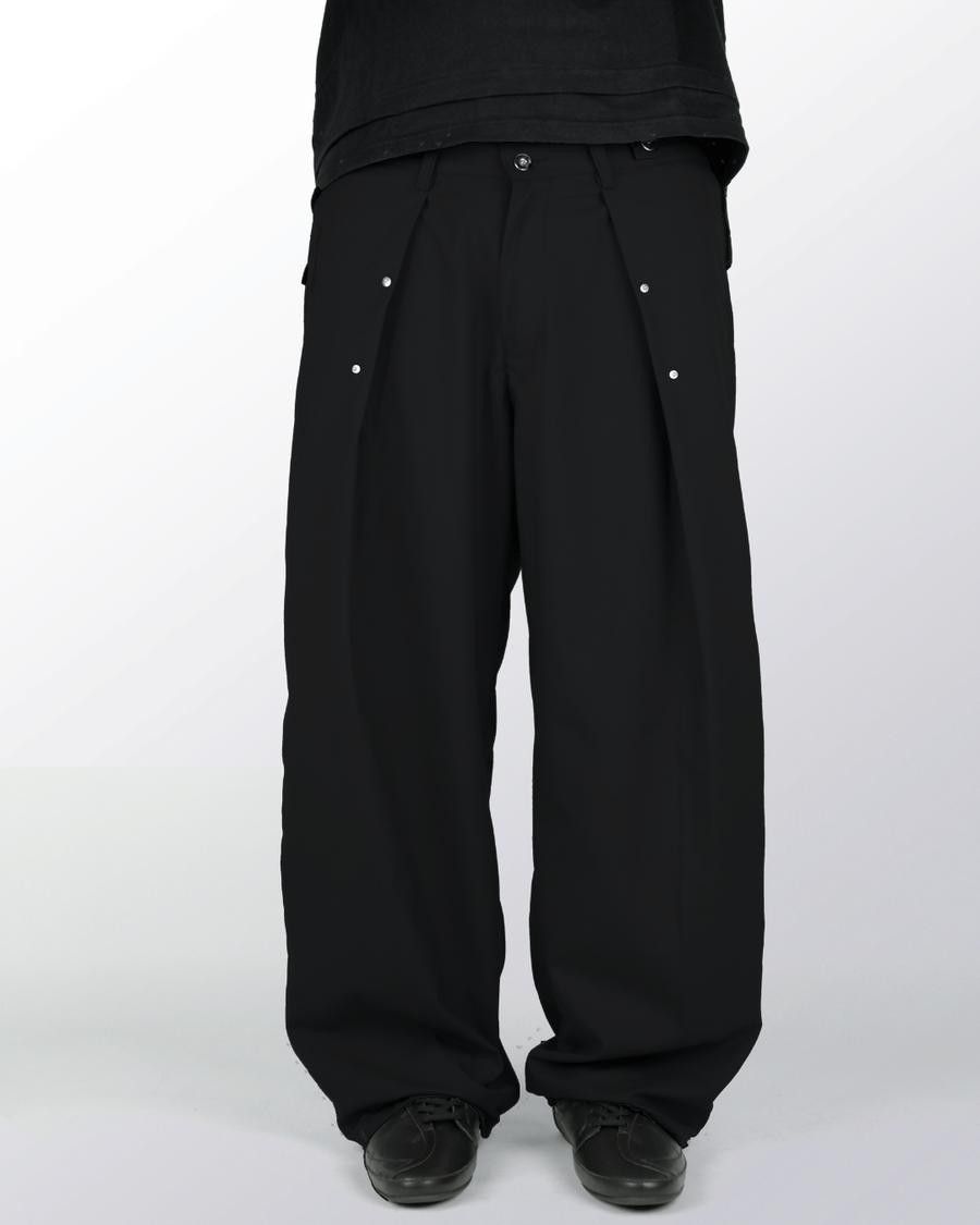 Other Raizen Balloon Pleated Trousers Black Size US 32 / EU 48 - 1 Thumbnail
