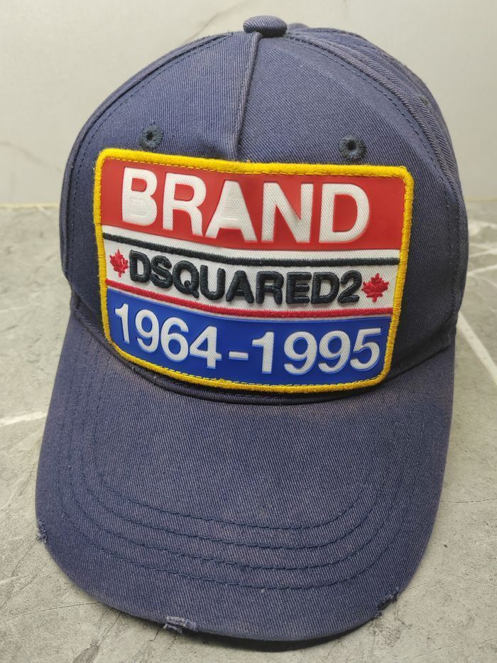 Dsquared2 Vintage Dsquared2 Distressed Style Cap Hat Size ONE SIZE - 1 Thumbnail