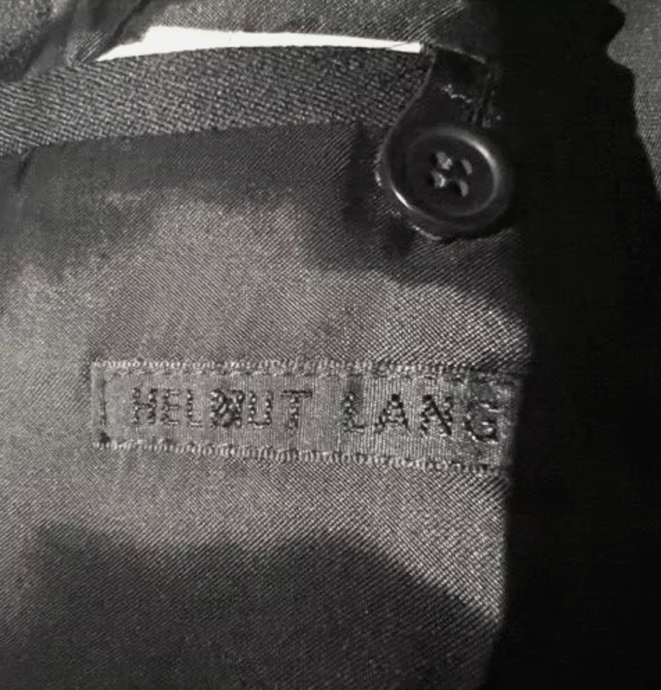 Helmut Lang Rare 1998 HELMUT LANG Mens Archival Black Wool Tuxedo Coat Size US M / EU 48-50 / 2 - 7 Thumbnail