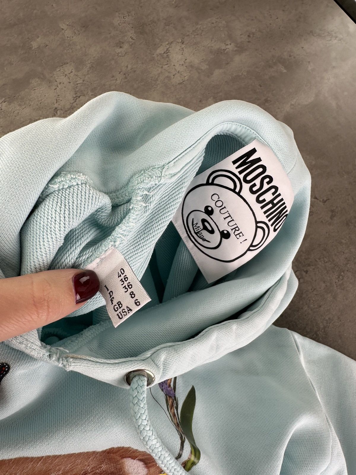 Moschino Moschino Printed Hoodie Size S / US 4 / IT 40 - 11 Thumbnail