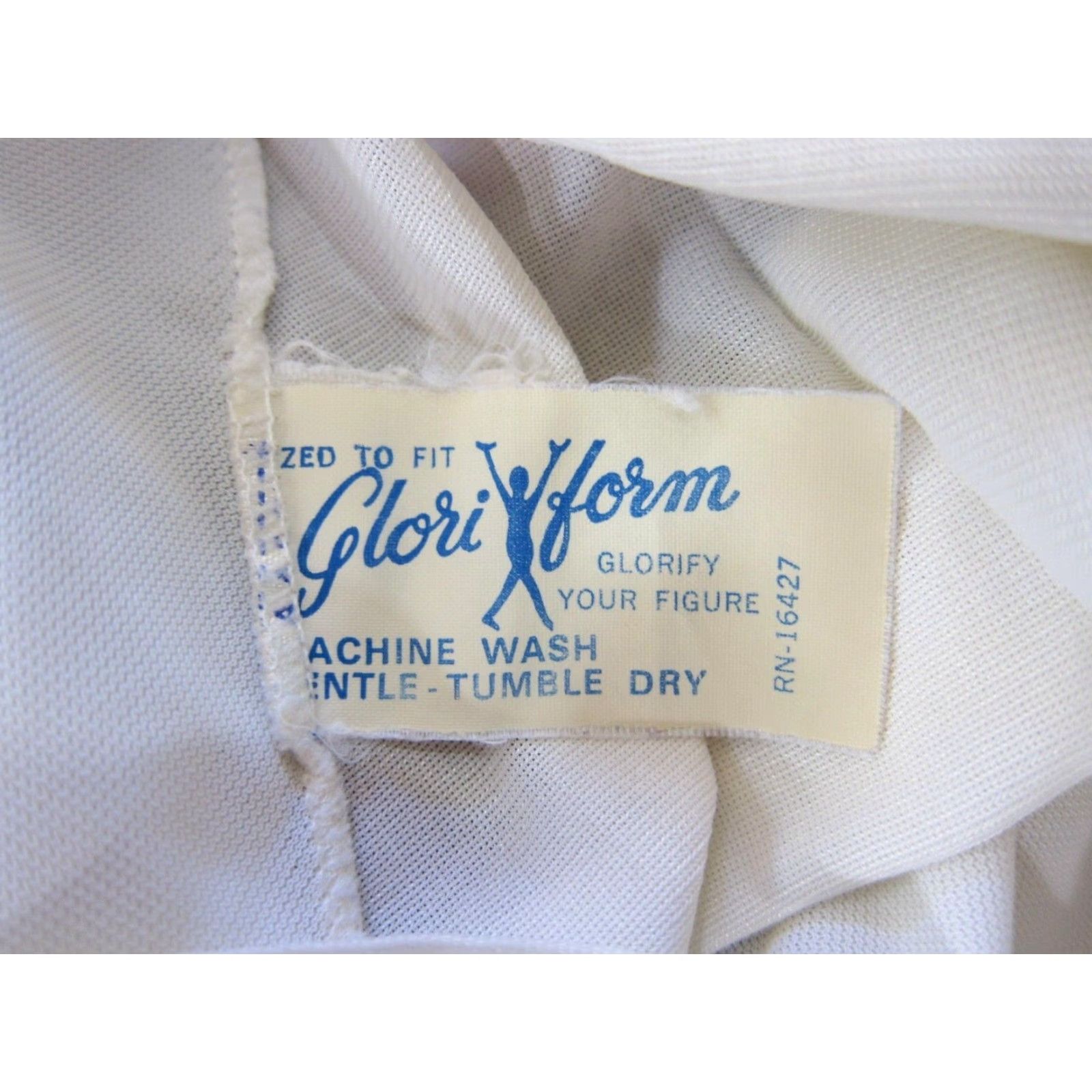 Vintage Vintage Glori Form Ivory Lace Spaghetti Strap Long Slip Nightgown Dress Large Size L / US 10 / IT 46 - 5 Thumbnail