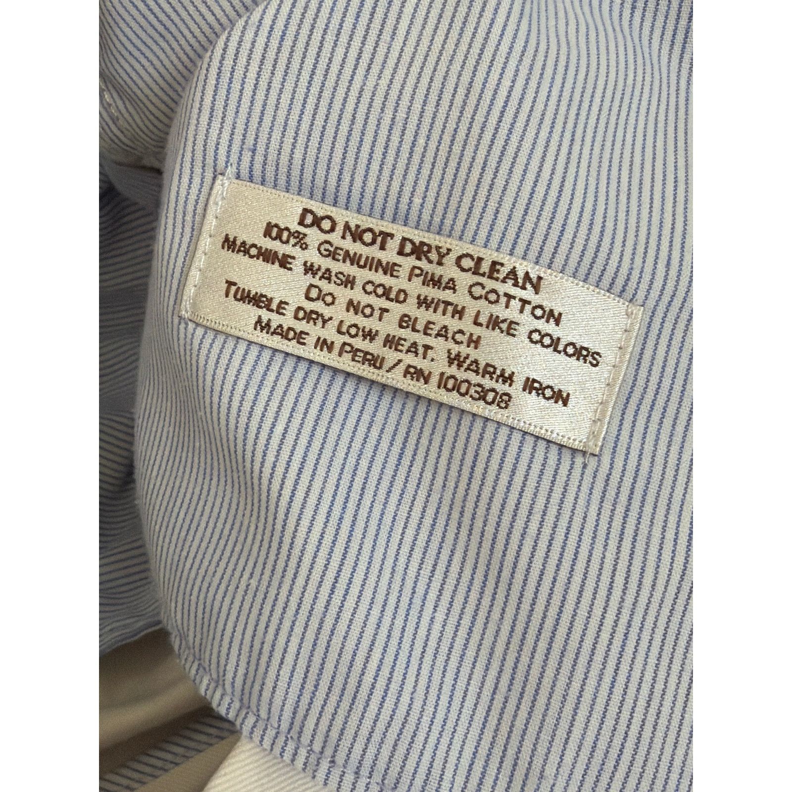 Peter Millar Peter Millar Size 34 White Straight Leg Trousers Size US 34 / EU 50 - 4 Thumbnail