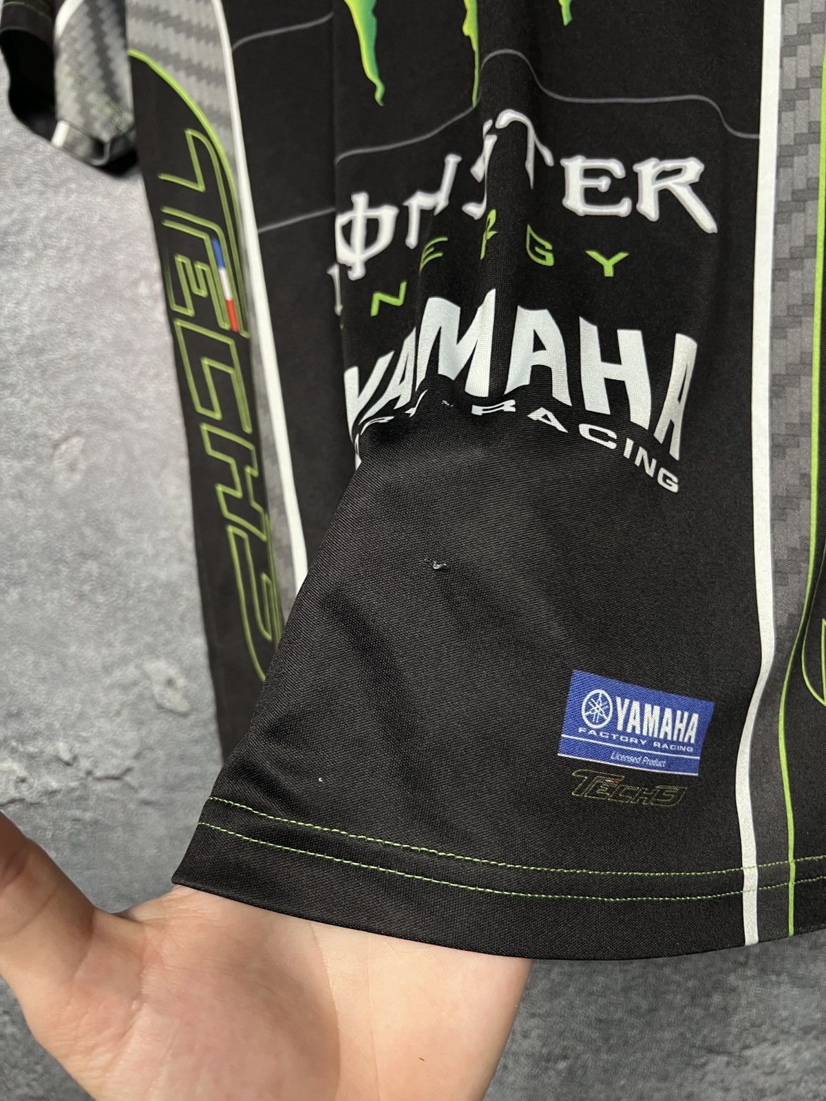 Yamaha Vintage Yamaha Monster Energy Racing T-shirt Jersey Size US S / EU 44-46 / 1 - 4 Thumbnail