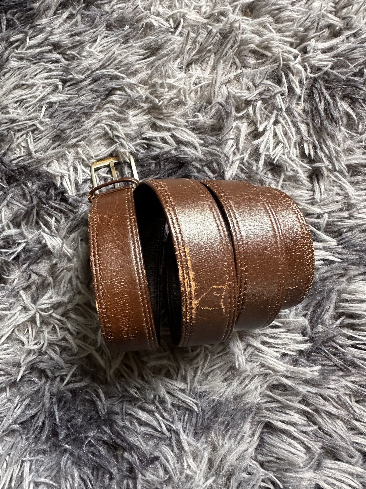 Valentino 🔥 Vtg Heat🔥 90's Valentino Garavani leather belt Size ONE SIZE - 8 Thumbnail