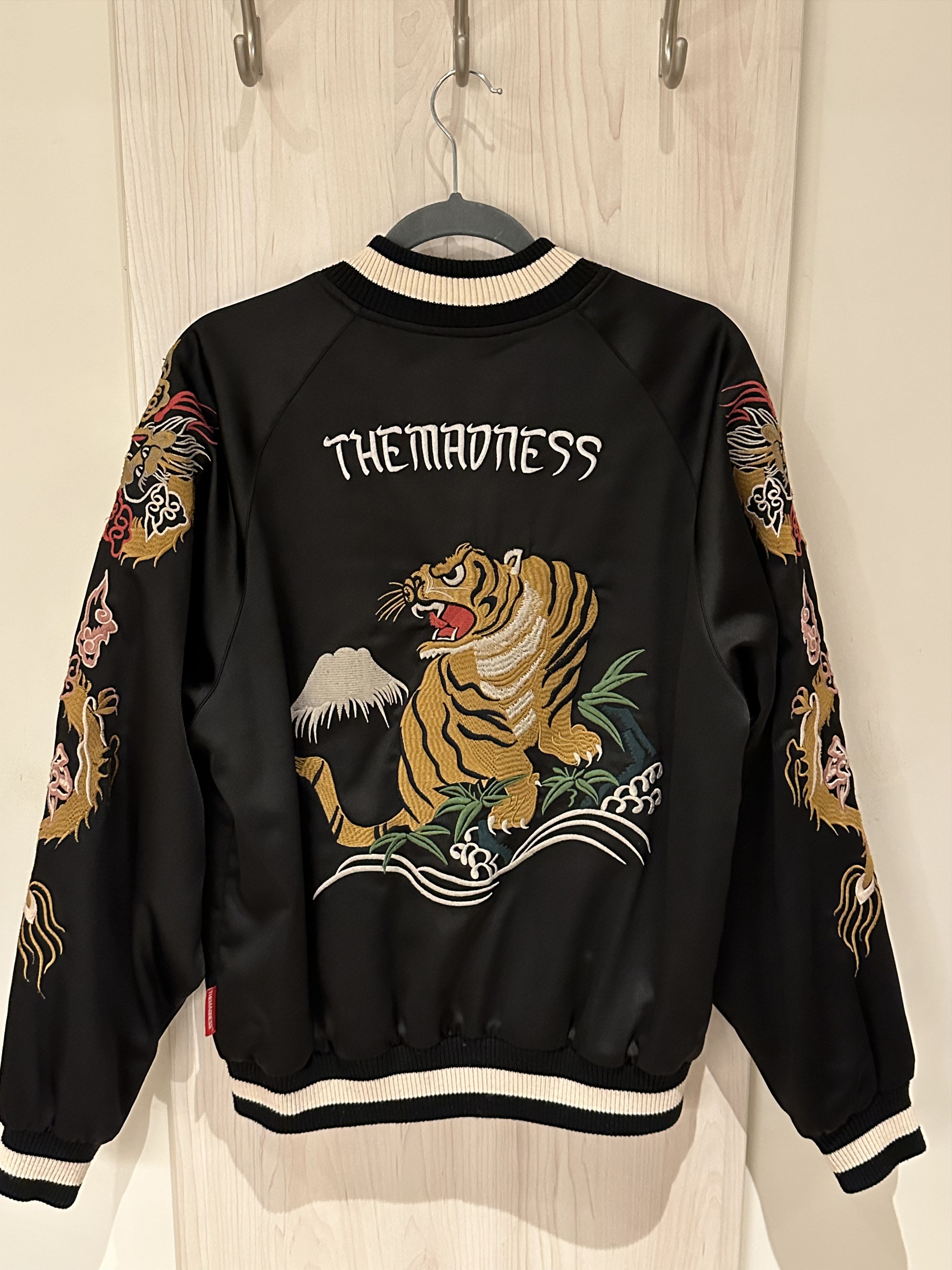 Toyo Enterprises THEMADNESS Sukajan Inspired Tiger Bomber Size US M / EU 48-50 / 2 - 3 Thumbnail
