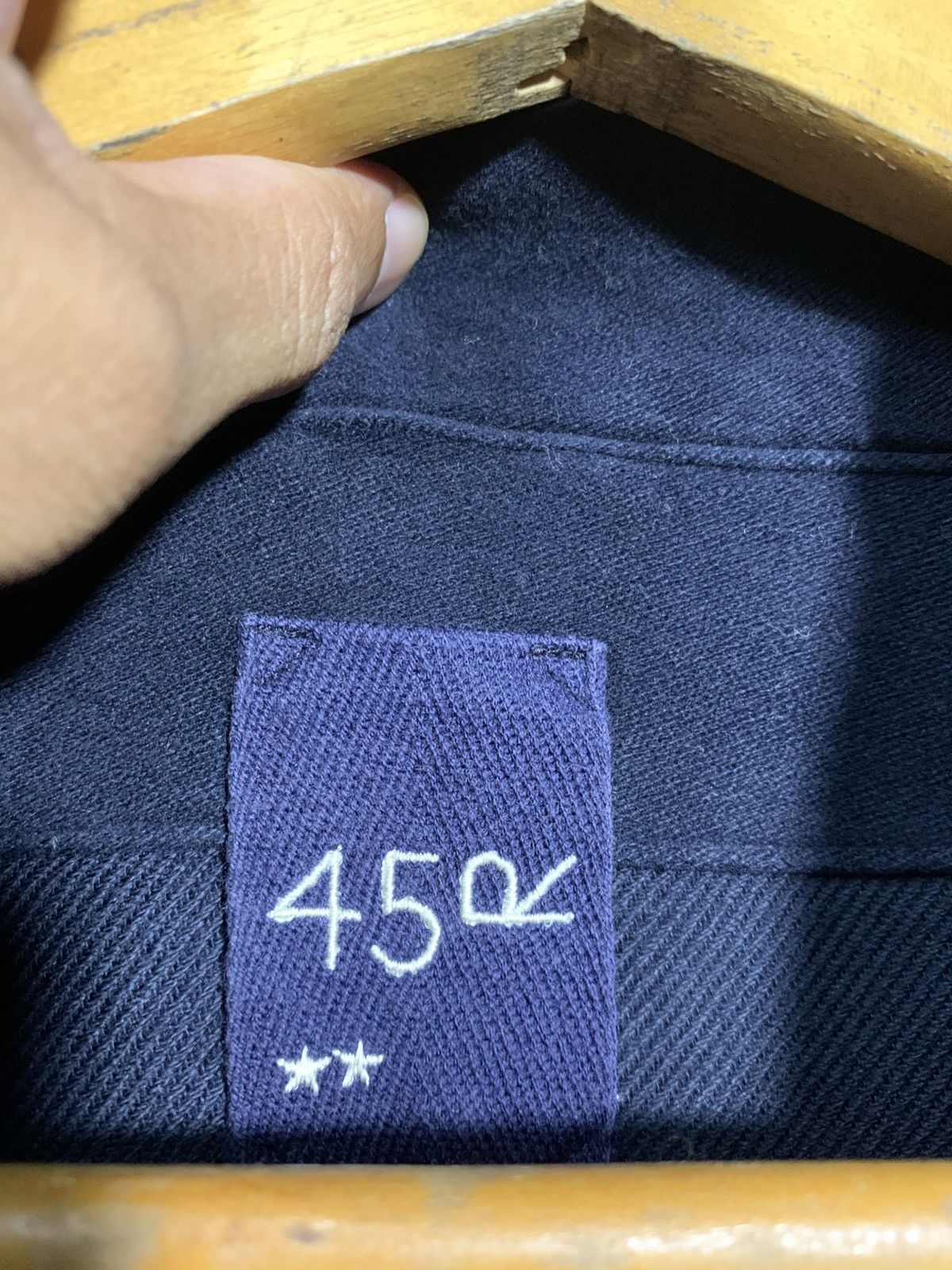 🔥45RPM INDIGO PULLOVER NAVAL JACKETS