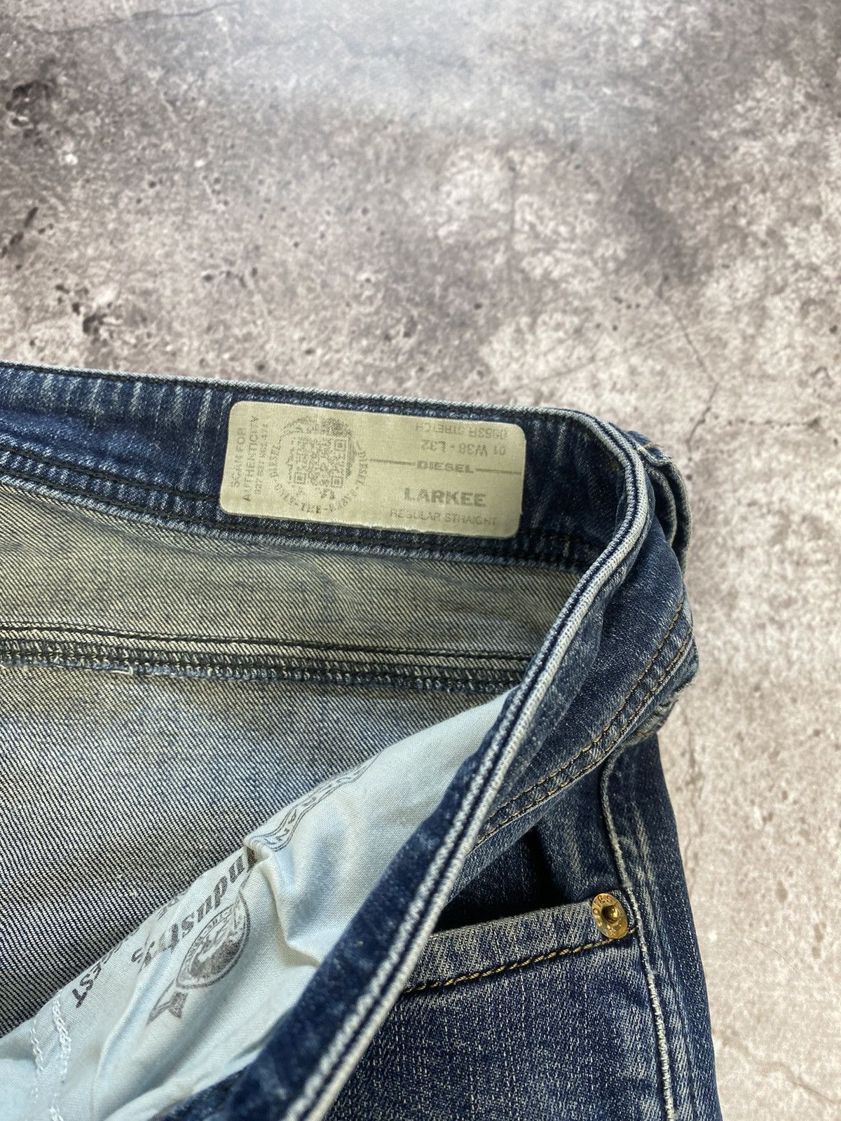 Diesel Vintage Diesel Junya Watanabe baggy japanesse denim jeans Size US 38 / EU 54 - 6 Thumbnail