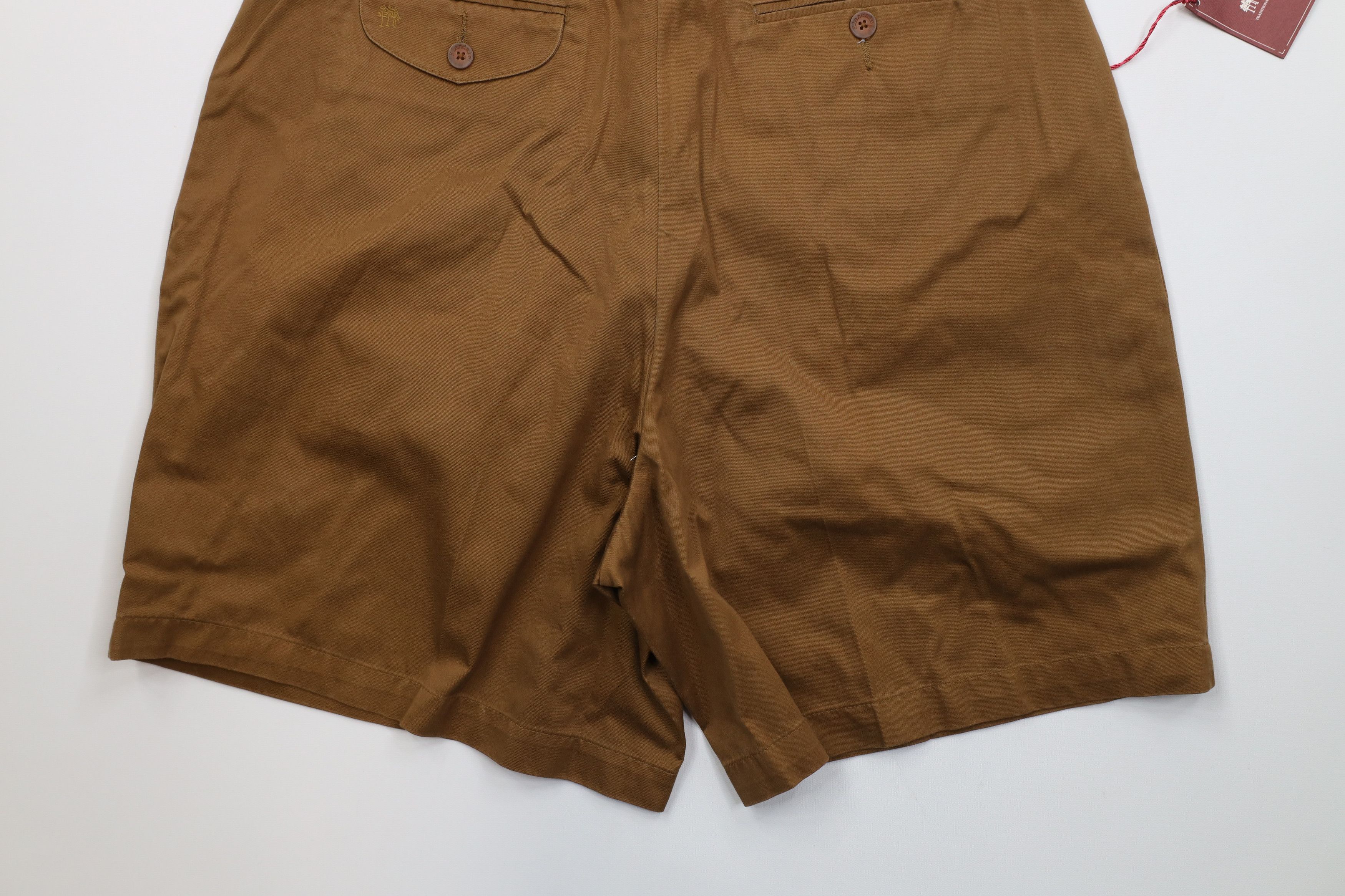 Vintage Deadstock Vintage 90s Streetwear Safari Bush Chino Shorts Size 36" / US 14 / IT 50 - 11 Thumbnail