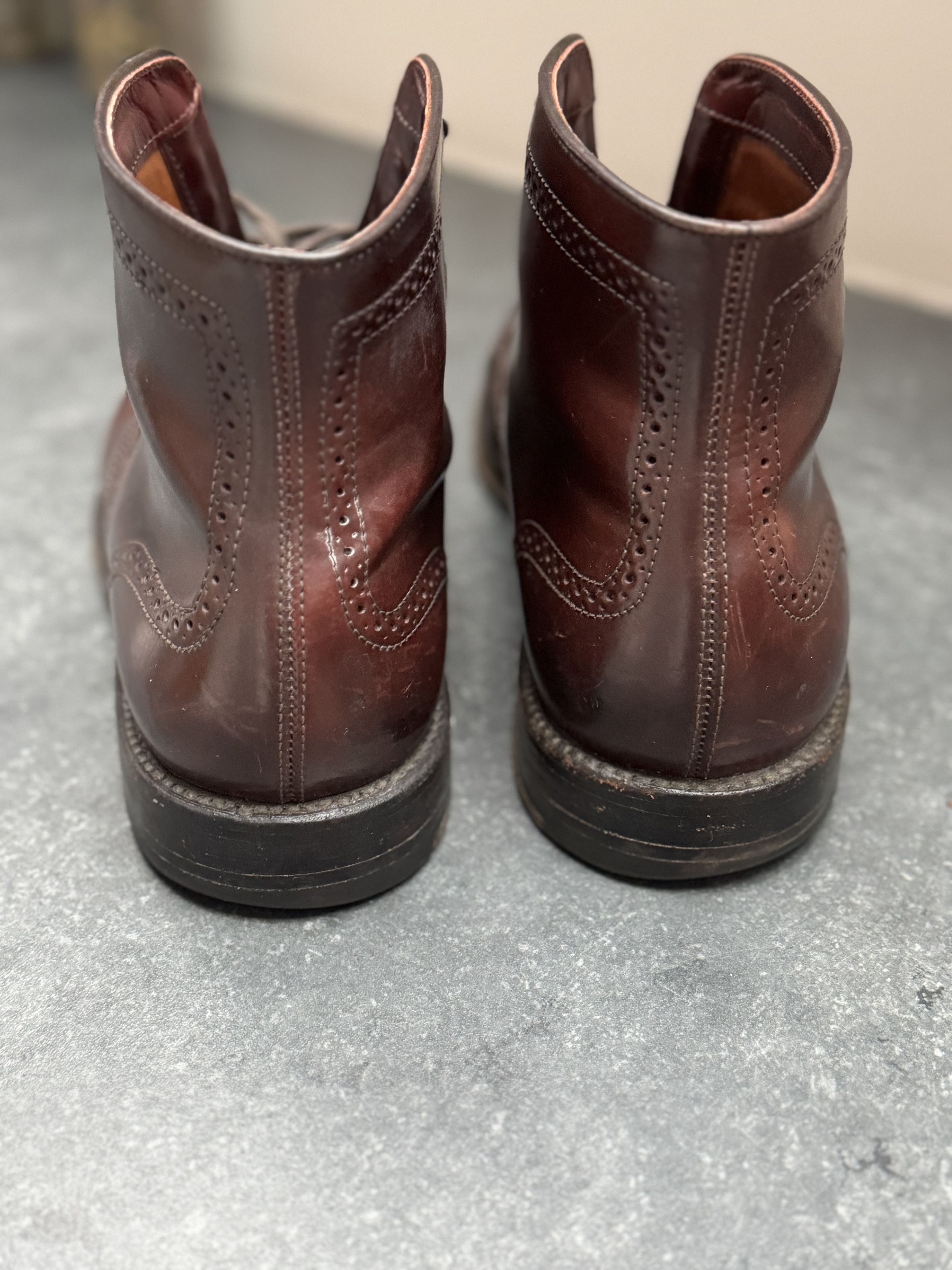 Alden Alden Wing Tip boot Size US 11 / EU 44 - 4 Thumbnail