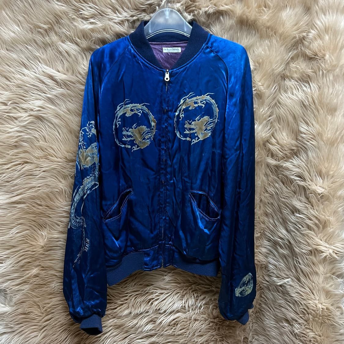 Japanese Brand Japan seilin&co sukajan jacket blue Size US L / EU 52-54 / 3 - 1 Thumbnail
