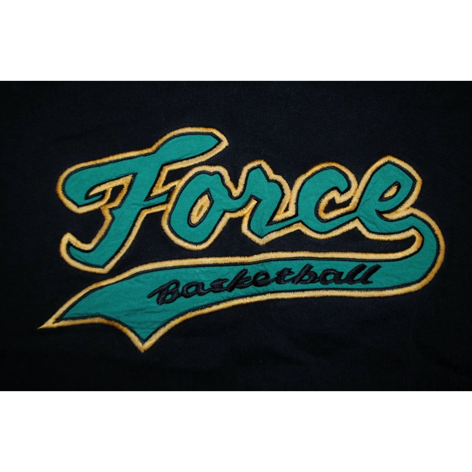 Nike VINTAGE NIKE FORCE BASKETBALL CREWNECK BLACK SWEATSHIRT LARGE Mens Size US L / EU 52-54 / 3 - 2 Thumbnail