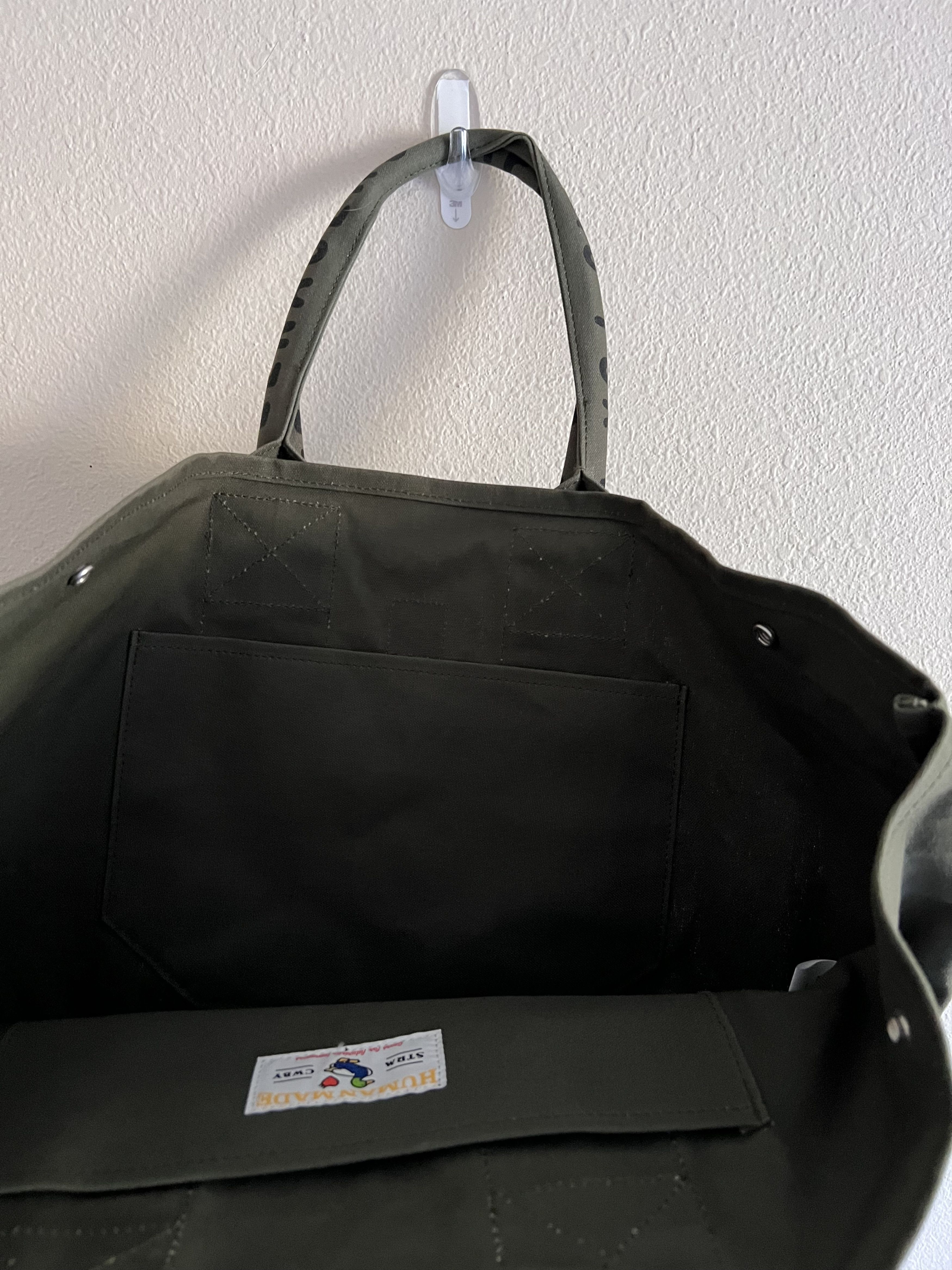 Human Made Human Made Large Carpenters Tote Bag in Olive Green Size ONE SIZE - 5 Thumbnail