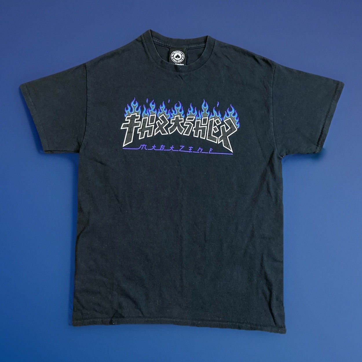 Thrasher Thrasher Godzilla Print Black Skateboard Grunge Shirt Sz M Size US M / EU 48-50 / 2 - 1 Thumbnail