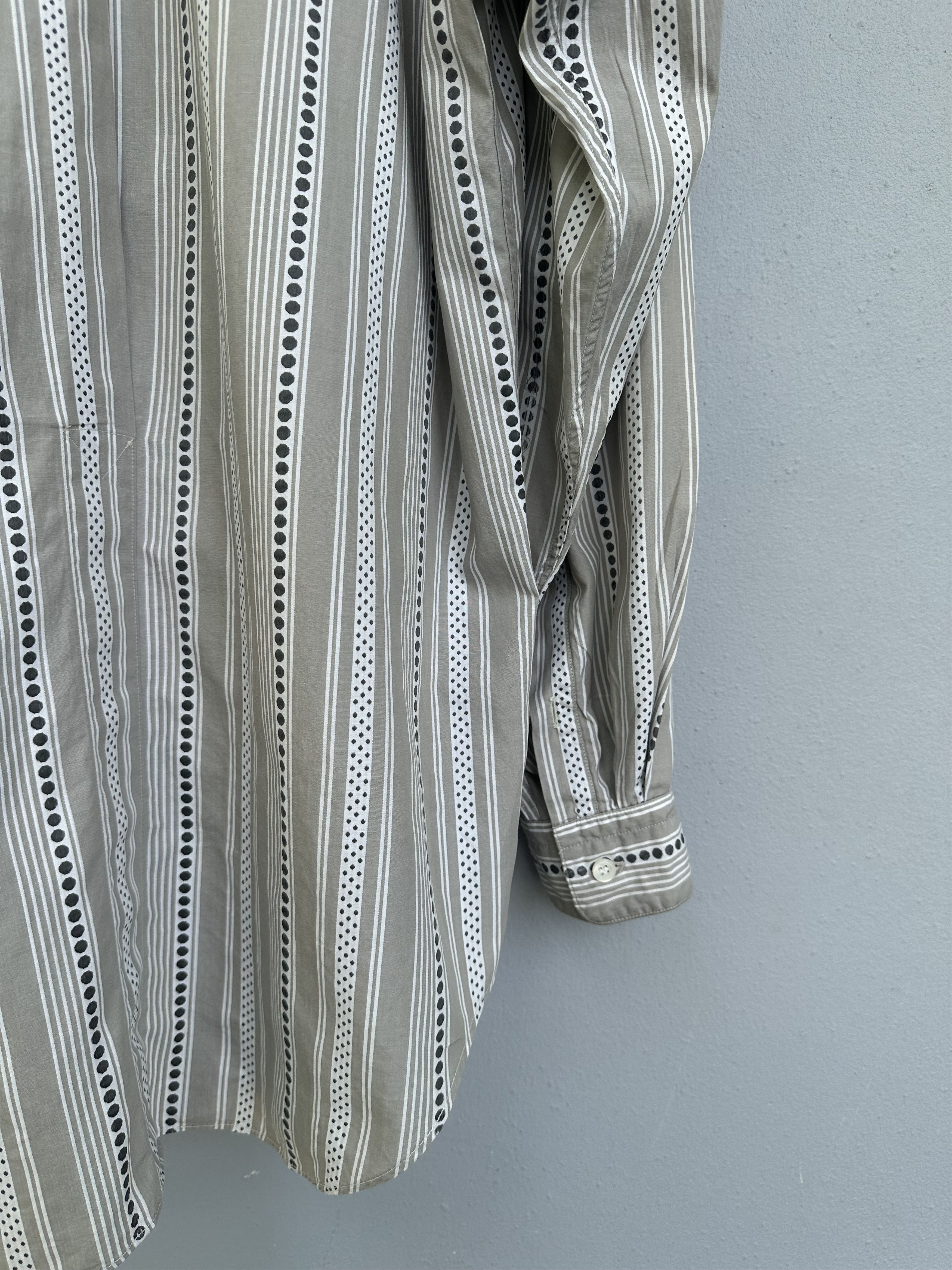 Issey Miyake Vintage IM Miyake Design Studio Distressed Polkadot Stripe Size US L / EU 52-54 / 3 - 17 Thumbnail