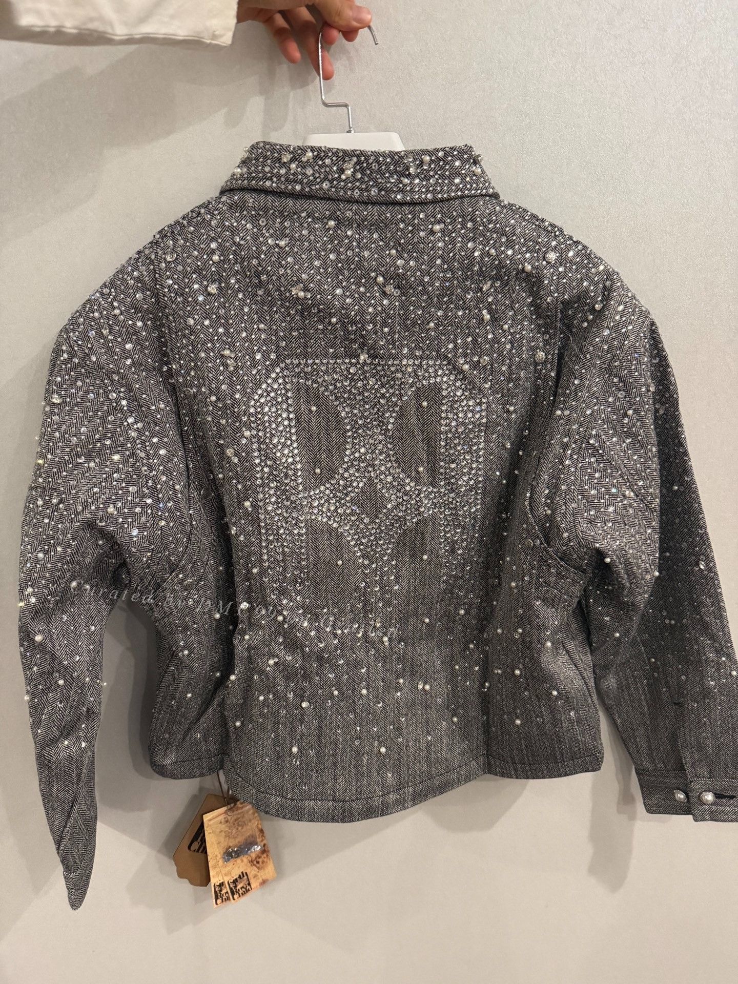 Boc BORC Gray Diamond Pearl Jacket Size S / US 4 / IT 40 - 1 Thumbnail