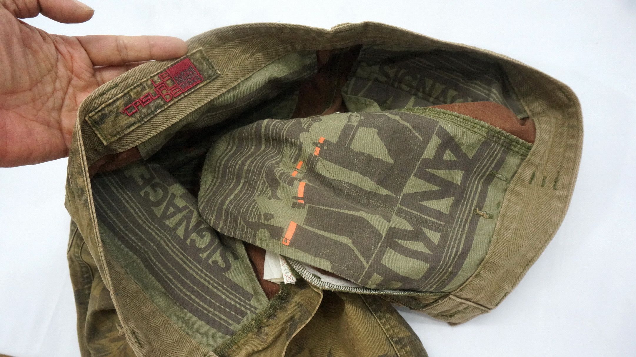Marithe + Francois Girbaud Marithe Francois Girbaud Le Casual De Camo Pants Size US 34 / EU 50 - 16 Thumbnail
