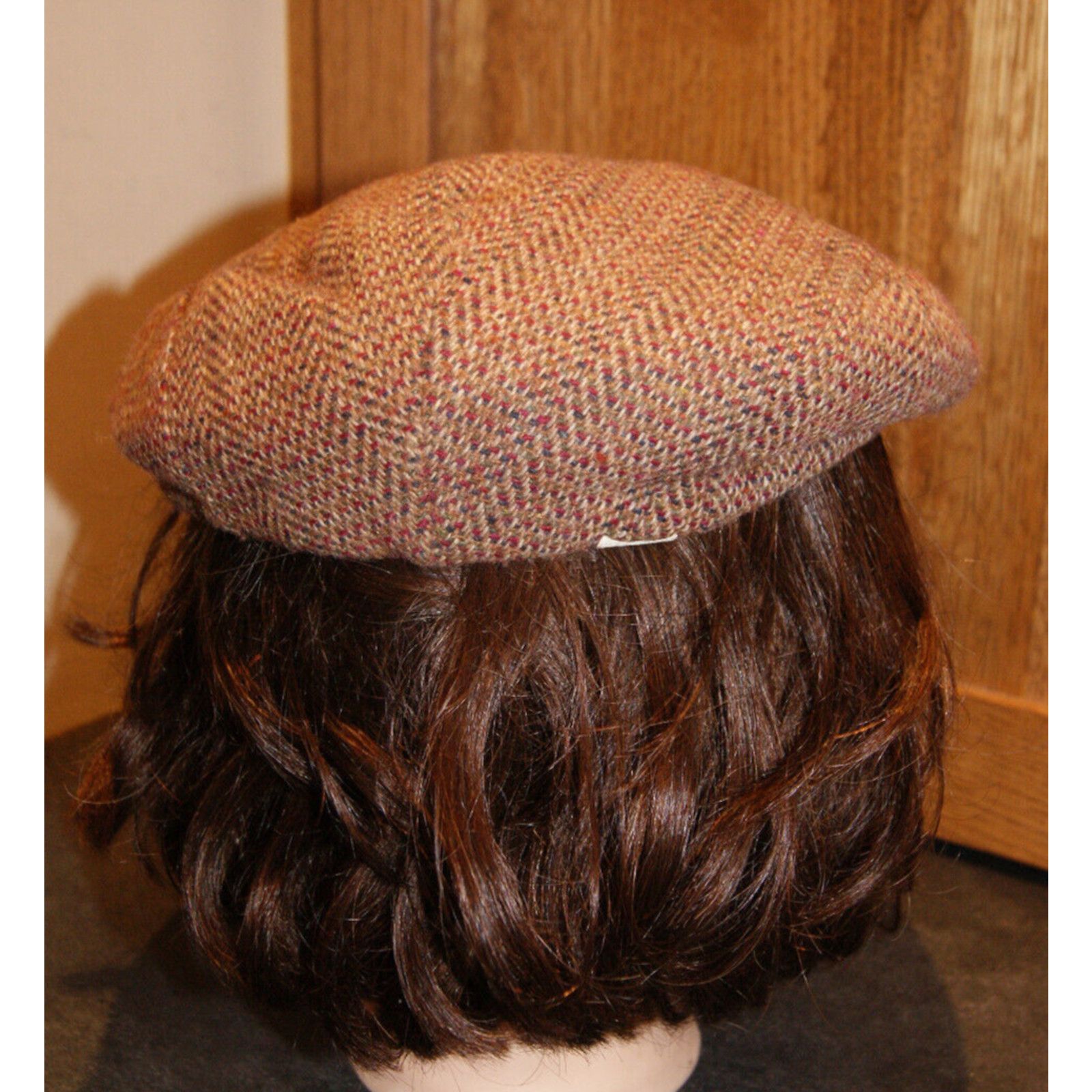 Other VTG Country Gentlemen Hat Wool Houndstooth Newsboy Hat USA Size ONE SIZE - 5 Thumbnail