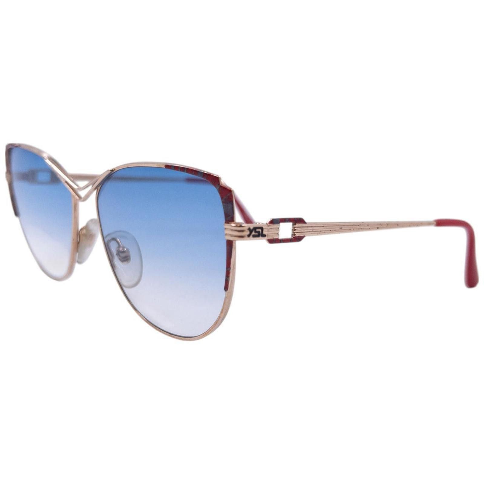 Yves Saint Laurent Vintage YSL Yves Saint Laurent Sunglasses Size ONE SIZE - 1 Thumbnail