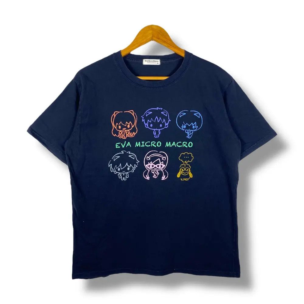 Anime EVA MICRO MACRO Evangelion Chibi Graphic Tee Shirt Large Size US L / EU 52-54 / 3 - 1 Thumbnail
