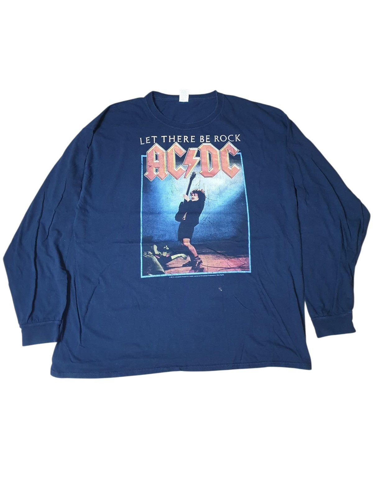Band Tees ACDC Let There Be Rock Vintage Style Long Sleeve Tee Size US XL / EU 56 / 4 - 1 Thumbnail