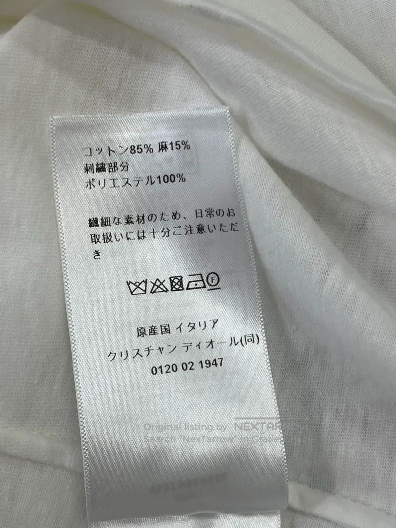 Dior Dior White letter heart-printed short-sleeved T-shirt Size M / US 6-8 / IT 42-44 - 6 Thumbnail