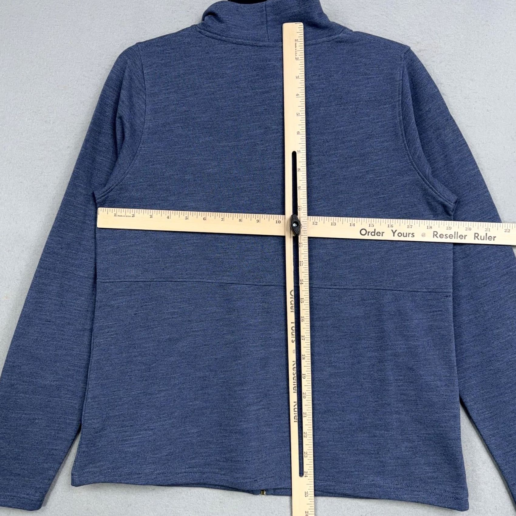Vintage GEAR FOR SPORTS Jacket Womens Medium Blue Knit Full Zip Mock Neck Bahamas Travel Size M / US 6-8 / IT 42-44 - 7 Thumbnail