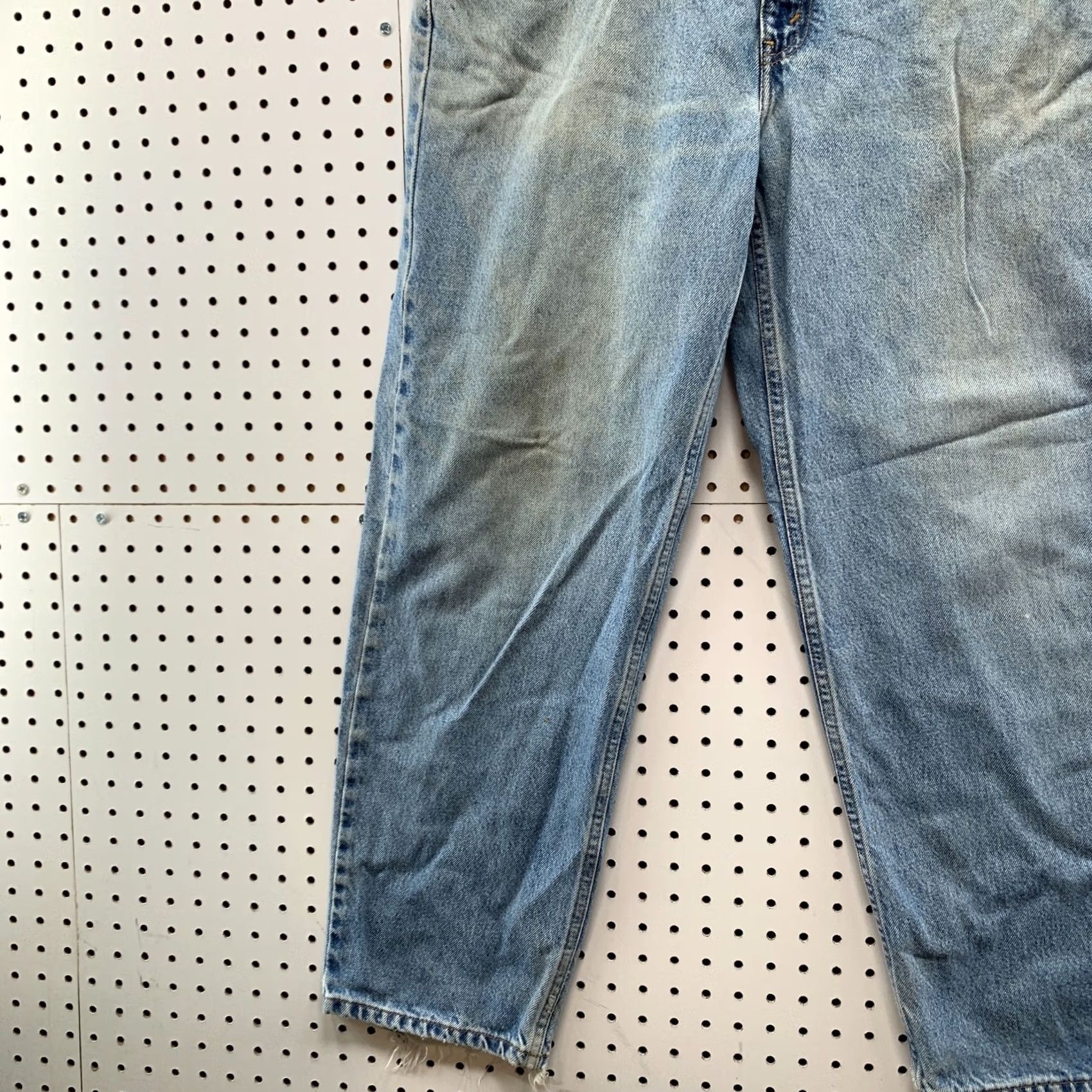 Levi's Vintage 90s Levi'S 550 Denim Blue Jeans Mens Size Fits 35X28.5 Relaxed Straight Size US 35 - 3 Thumbnail